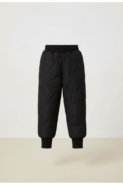 Pantalon Noir Ski - Polyester - vue 3