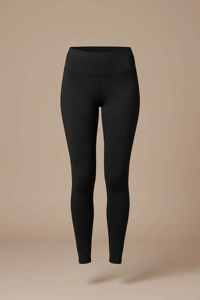 Pantalon Yoga Noir - Polyester - vue 2
