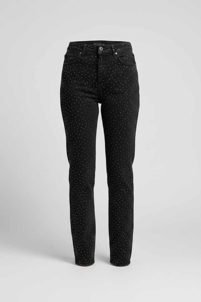 Pantalon Noir Avec Perles - Jean - vue 3