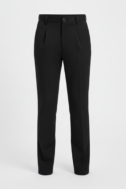 Pantalon Noir De Ville - Gabardine - vue 3