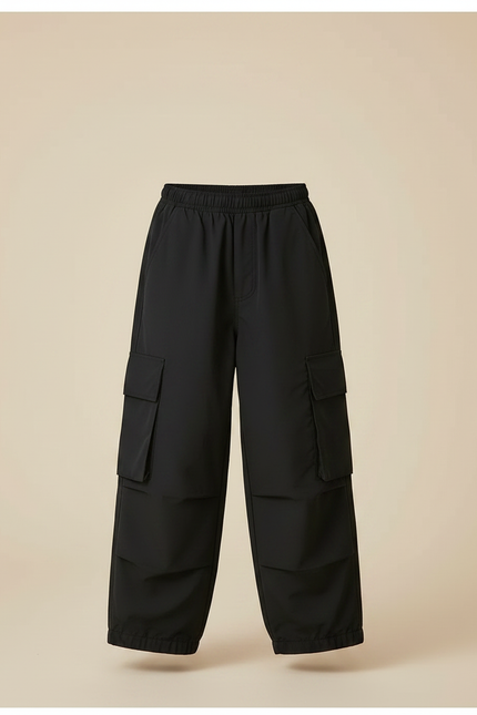 Pantalon De Travail Noir Multipoches - Polyester - vue 3