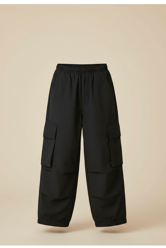 Pantalon De Travail Noir Multipoches - Polyester - vue 3