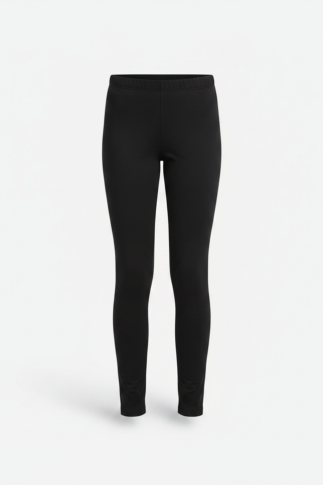 Pantalon Noir Slim Coton Fille Confortable - vue 3