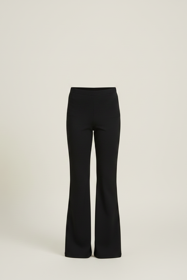 Pantalon Noir Évasé Fluide Enfant - Polyester - vue 3