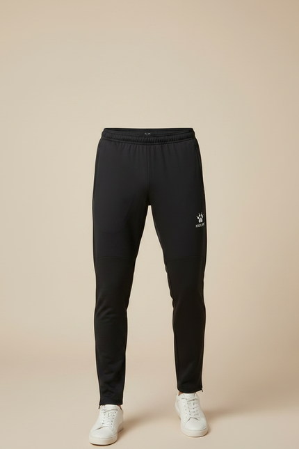 Pantalon Noir Sportif Homme Ajusté Léger - Polyester - vue 3