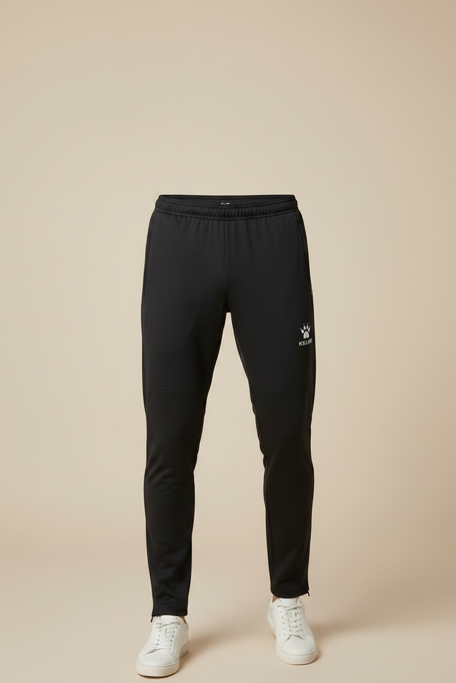 Pantalon Noir Sportif Homme Ajusté Léger - Polyester - vue 3