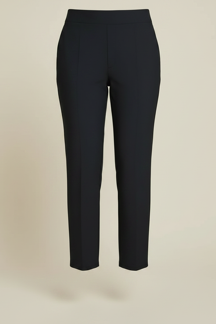 Pantalon Noir Slim Extensible Taille Haute Femme - Gabardine - vue 3