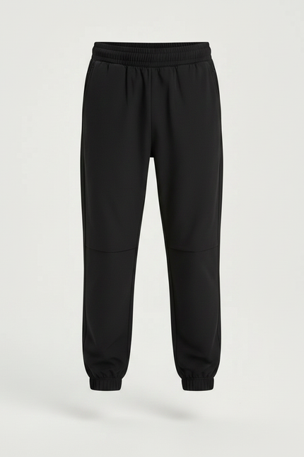 Pantalon Noir Jogging Enfant Coton Décontracté Sport - Polyester - vue 3
